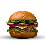 Single 100% Beef Burger  Single 